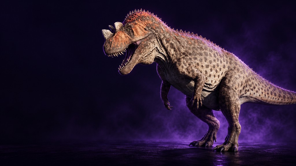 The Isle Cheats — cinematic Carnotaurus hero